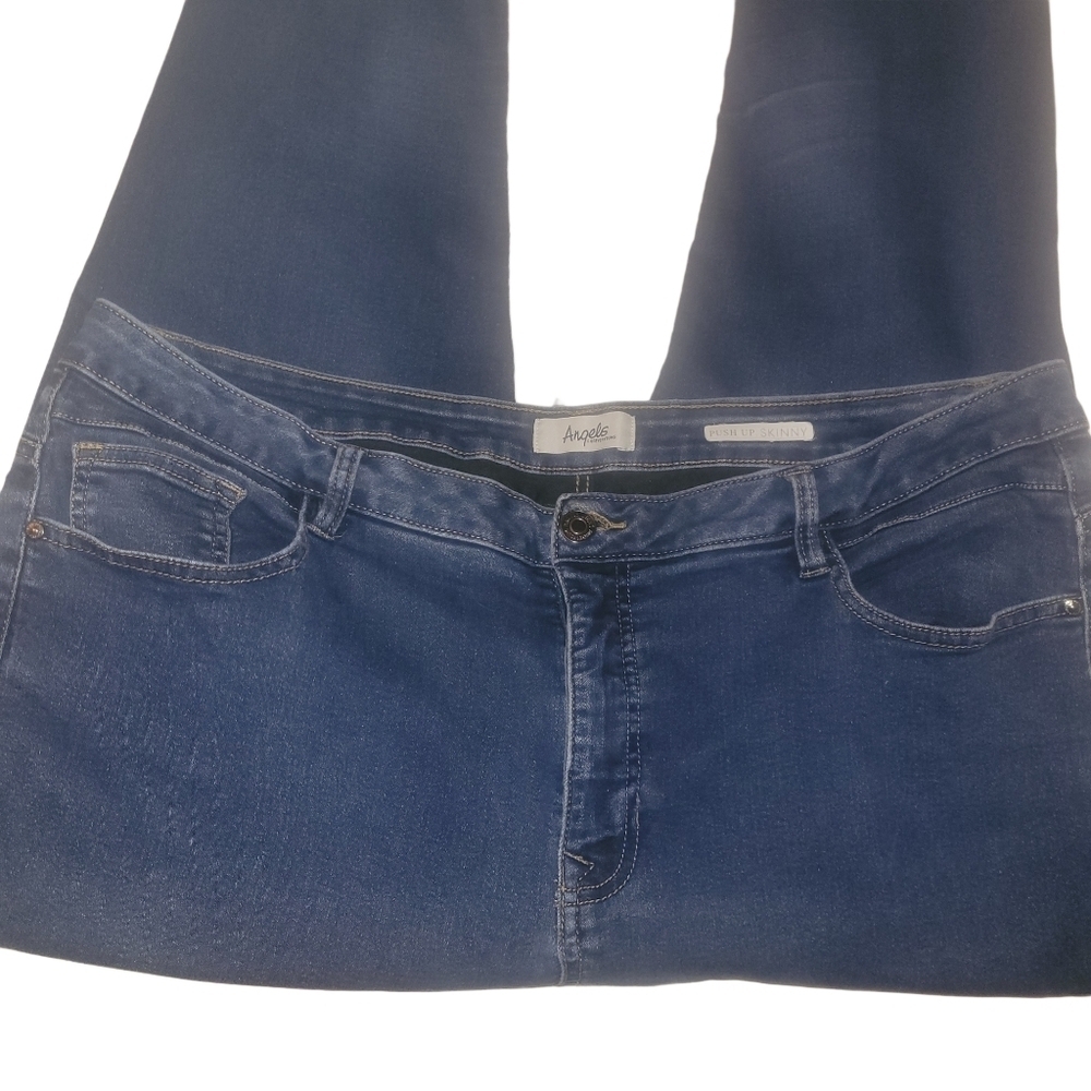 Womens Push Up Skinny Jeans 22W - Picture 2 of 6